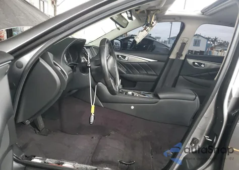 2018 Infiniti Q50 Luxe z USA, uszkodzony, nr VIN JN1EV7AP7JM355384